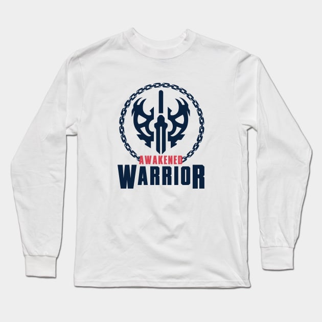 Awakened Warrior Long Sleeve T-Shirt by Chesterosu